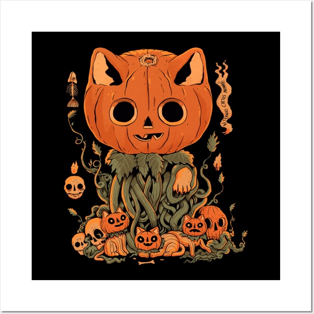 The great pumpkin cat Wall Art by ppmid